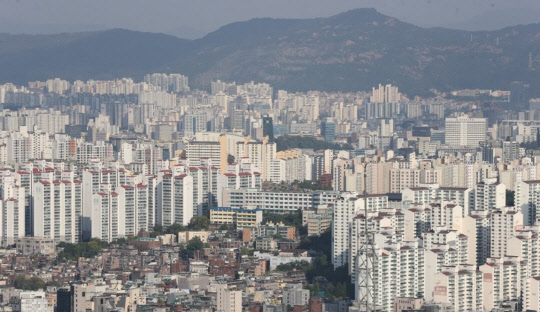 서울 아파트 전경 (연합뉴스)